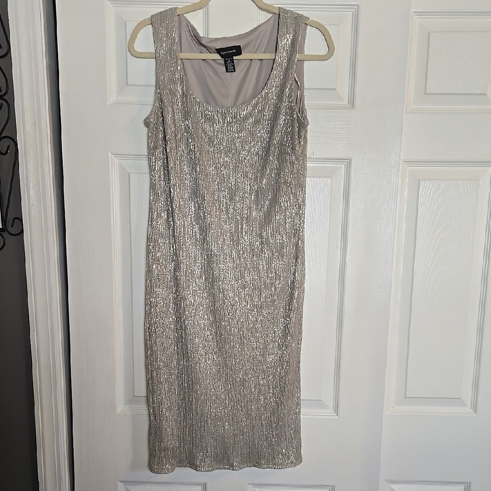 Silver Sleeveless Dress